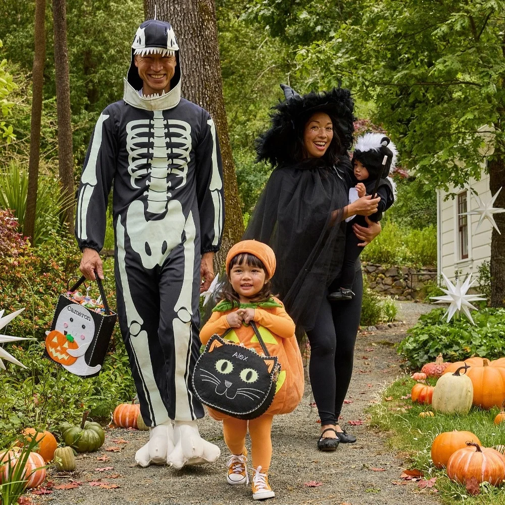 Dino Skeleton Glow-in-Dark Adult Costume - PB